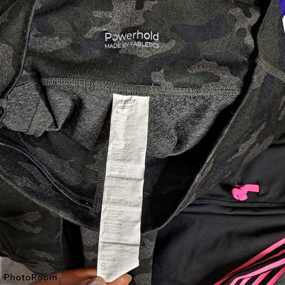 Fabletics Camo Mid-Rise Printed Powerhold Legging… - image 8